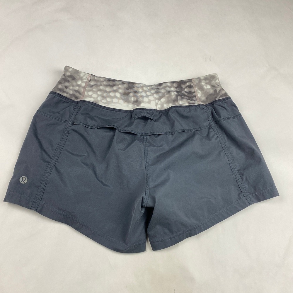 Lululemon Shorts Women's Size 4 - All Sport Running Gray - Picture 2 of 14